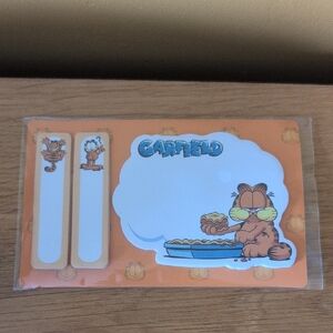 NWT Garfield Sticky Notes Set